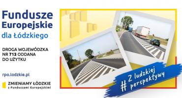 DROGA WOJEWÓDZKA NR 713 ODDANA DO UŻYTKU