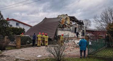 Wybuch gazu w domu jednorodzinnym - tragiczne popołudnie w Mokrej Prawej