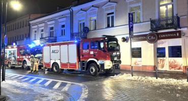 Pożar w kamienicy przy Rawskiej w Skierniewicach 