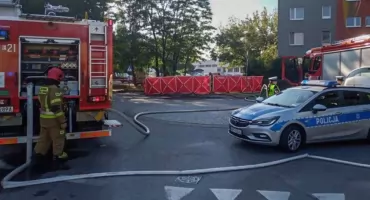 Tragedia w Skierniewicach. Mężczyzna zginął w pożarze auta elektrycznego